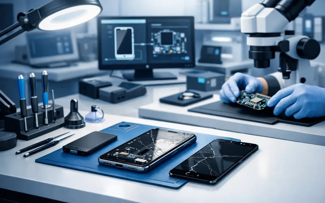 Recupero dati smartphone danneggiato: esempio