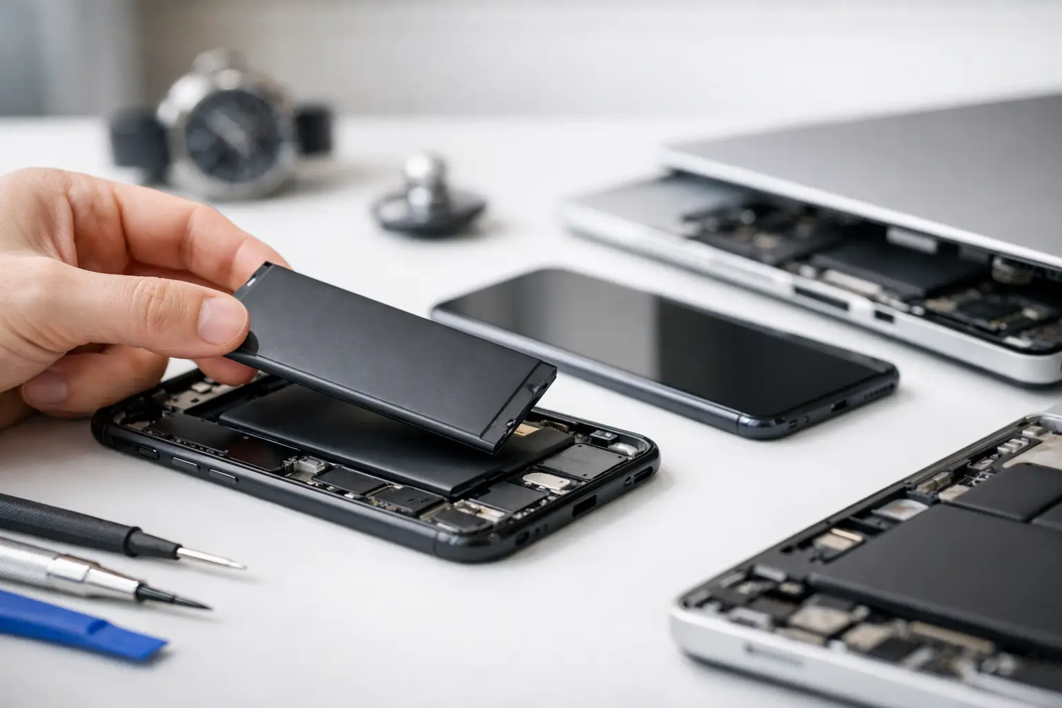 Quanto tempo richiede cambio batteria?