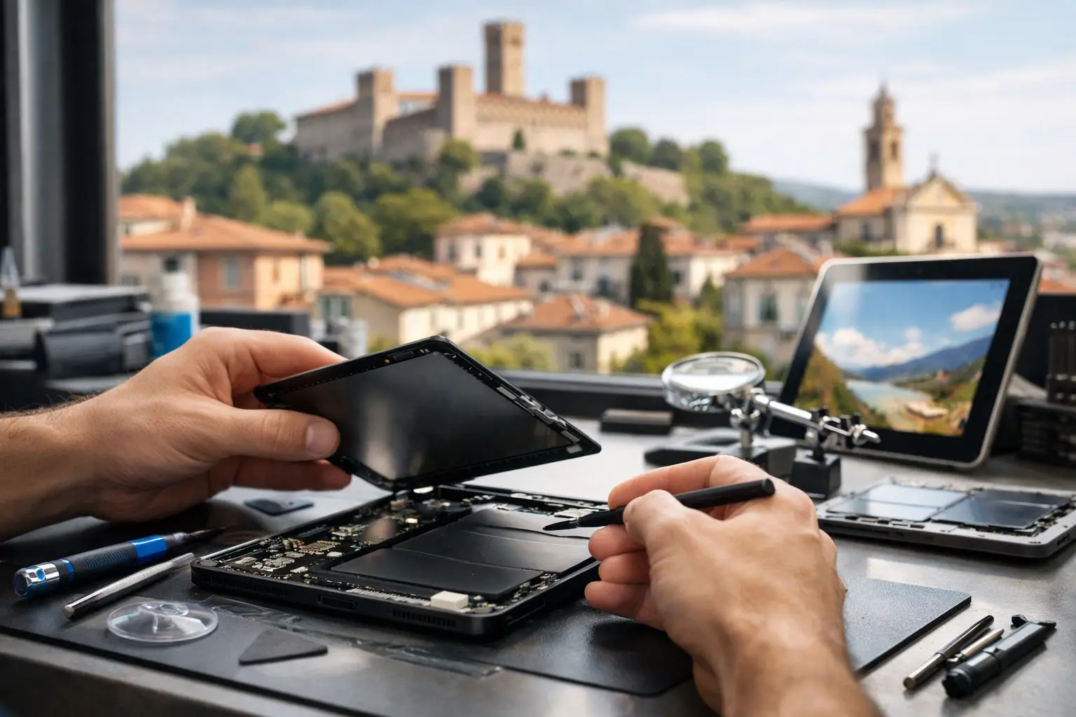 Assistenza tablet Castiglione delle Stiviere