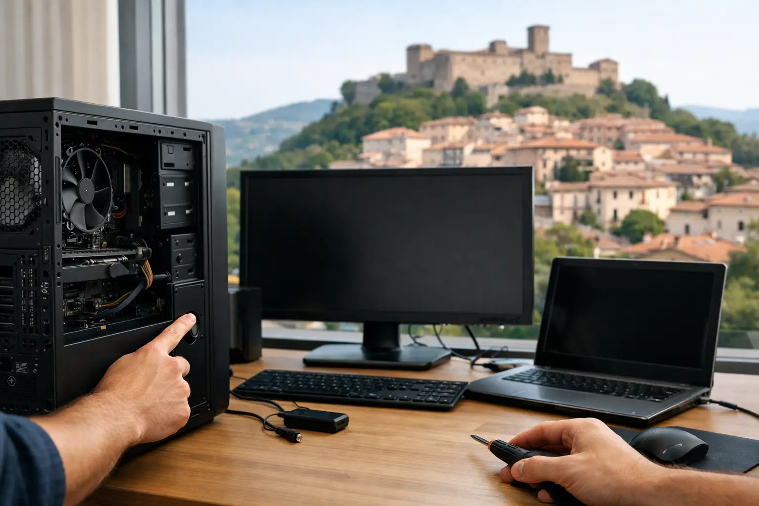 Perché il PC non si avvia a Castiglione?