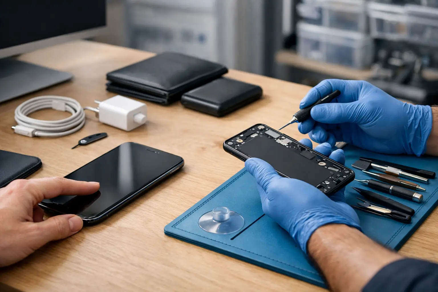 Come preparare lo smartphone alla riparazione a Castiglione