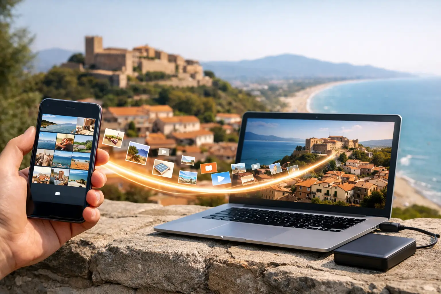 Come trasferire dati telefono a Castiglione