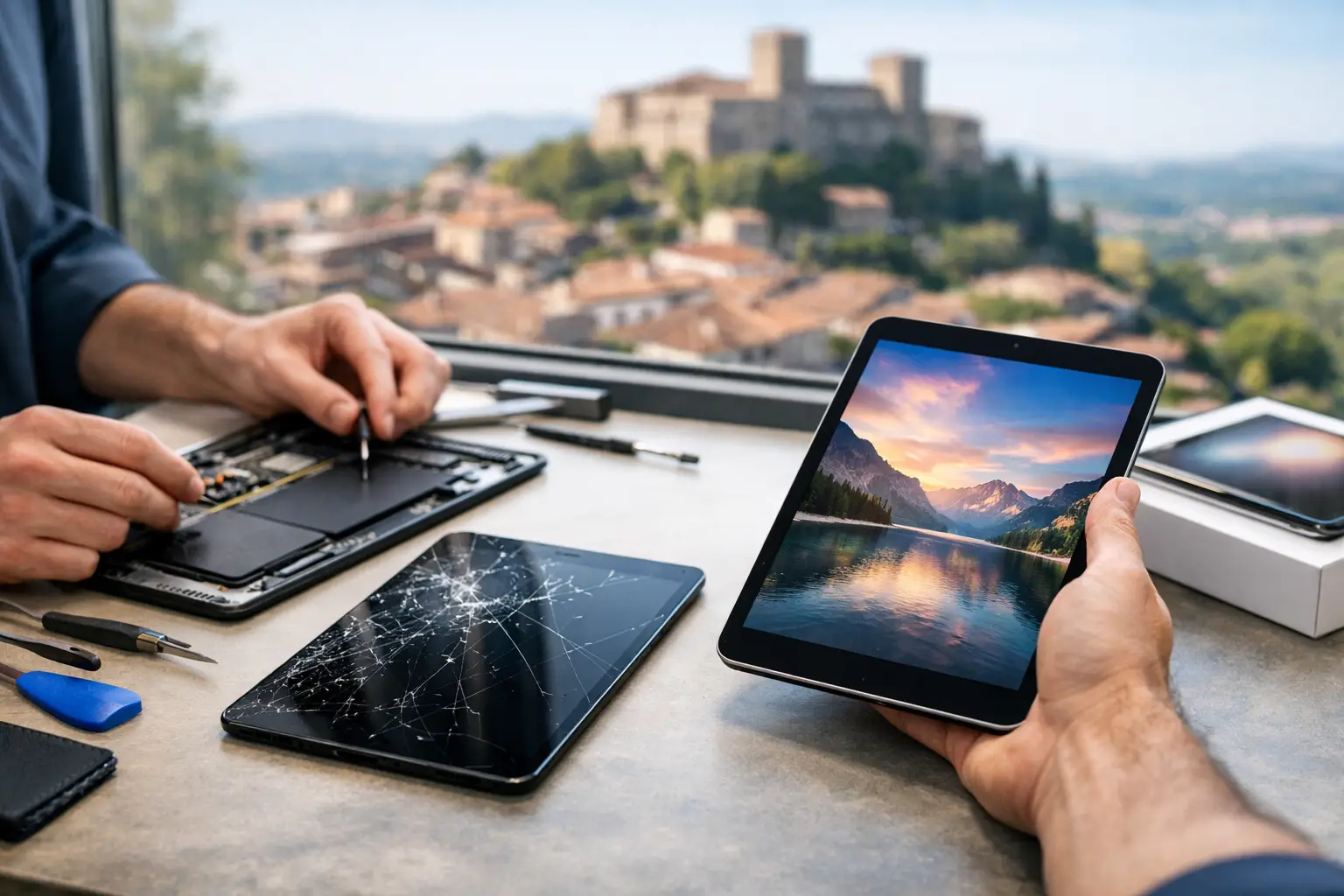 Riparare o sostituire tablet a Castiglione?