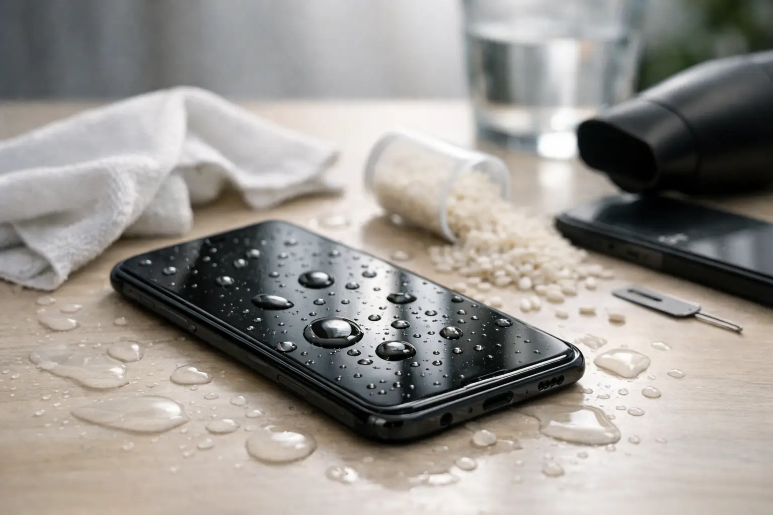 Telefono bagnato cosa fare prima di accenderlo