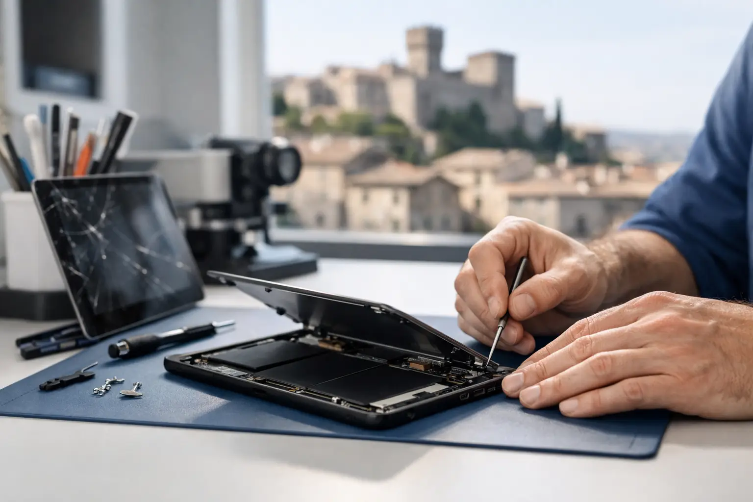 Riparazione tablet rapida a Castiglione