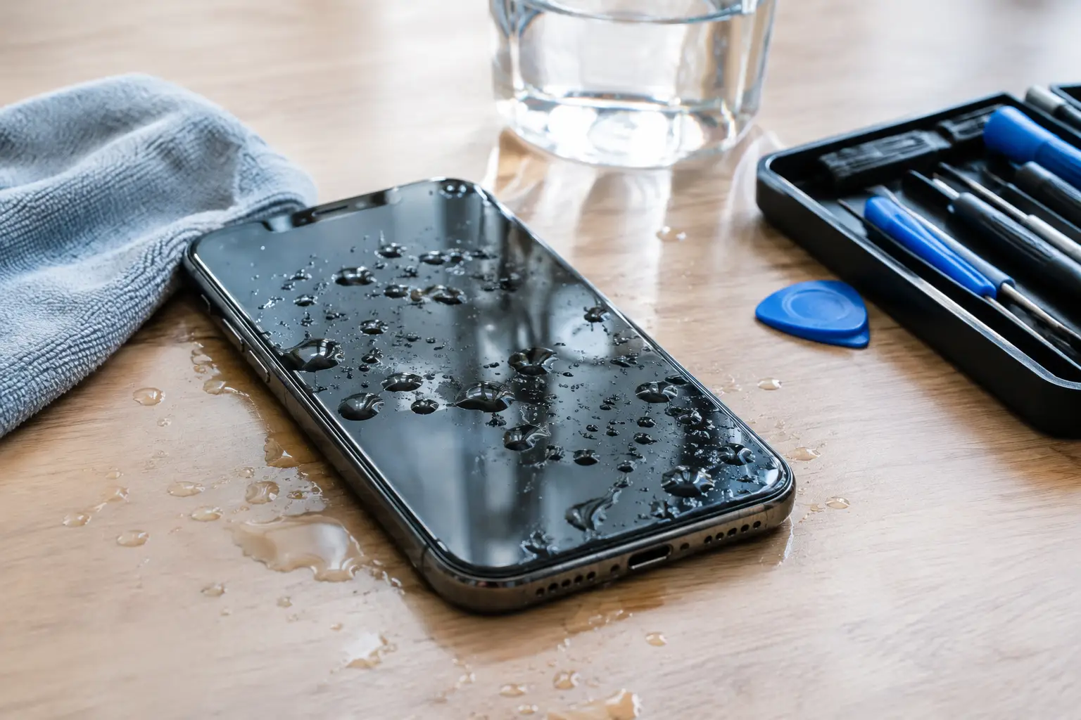 Si può riparare telefono bagnato? Cosa fare subito