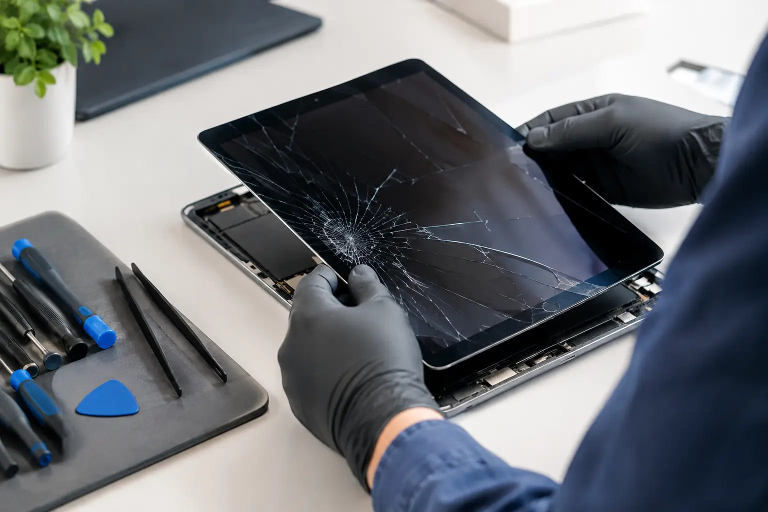 Display iPad rotto: sostituzione rapida e sicura
